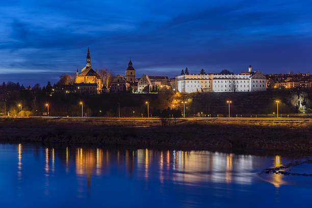 istock Old Town at night in Sandomierz . Poland 478594043