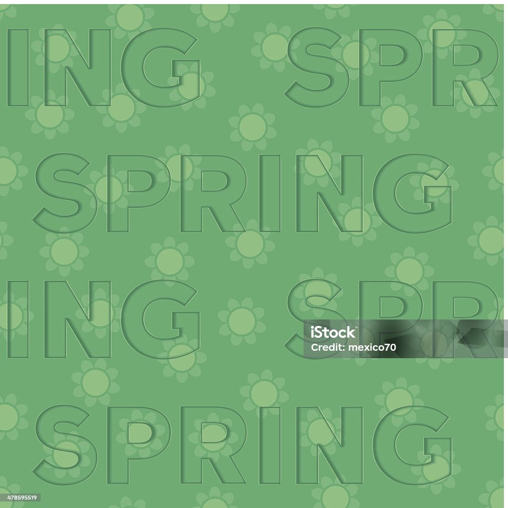 Seamless Spring Pattern Stock Illustration - Download Image Now ...