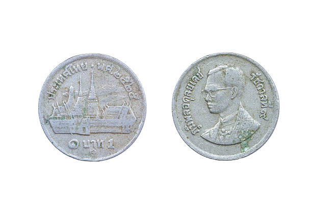 istock baht coin isolated on white background 478596799