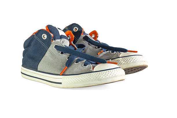 istock Pair of new sneakers 478597094
