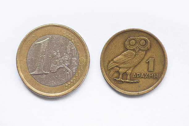 istock 1 euro and 1 drachma coins 478597216