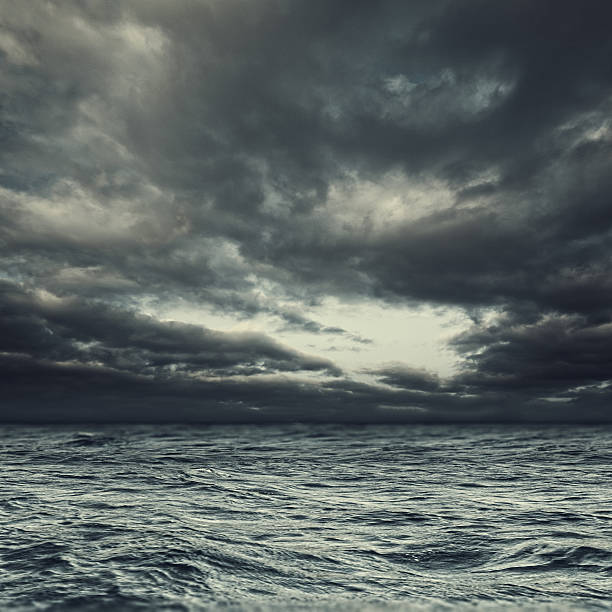 istock Stormy ocean, abstract natural landcape for your design 478602180