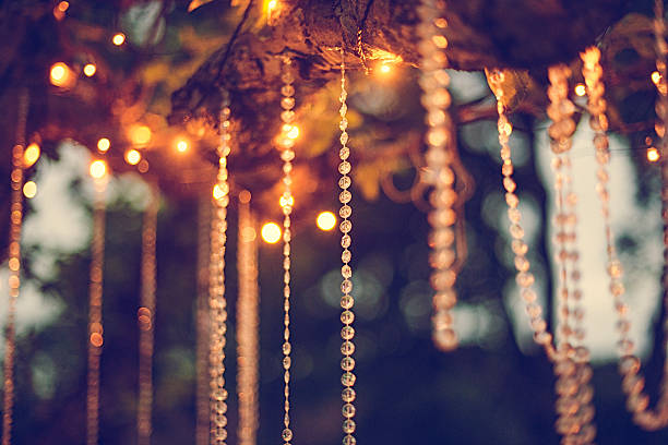 Summer party decorations outdoors