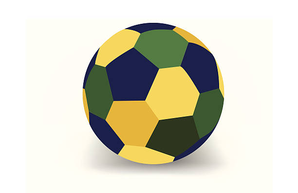 istock Soccer ball of Brazil 2014. 478604535