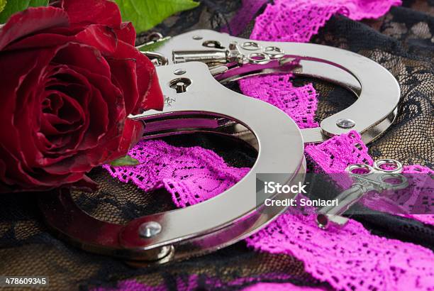 Handcuffs Stock Photo - Download Image Now - Authority, Desire, Handcuffs