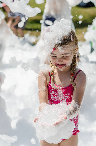 istock foam party for kids 478612386