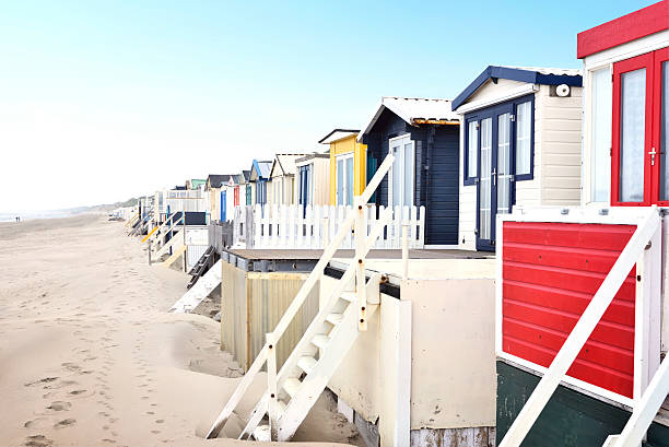 istock Beach huts or beach houses 478612474