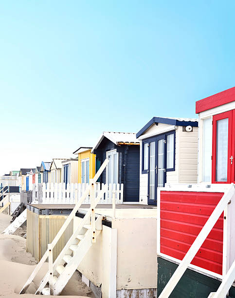 istock Beach huts or beach houses 478612476