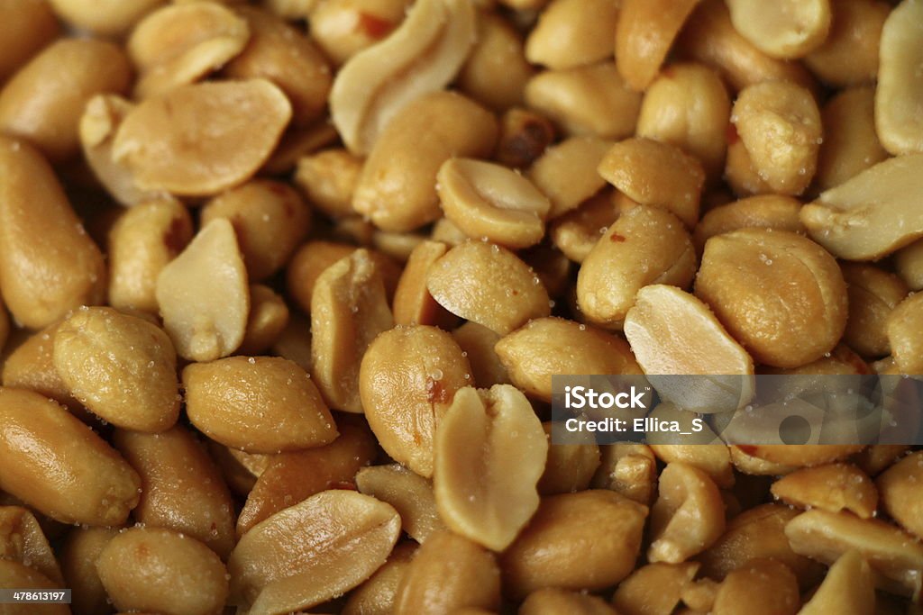 Peanuts , food background Allergy Stock Photo