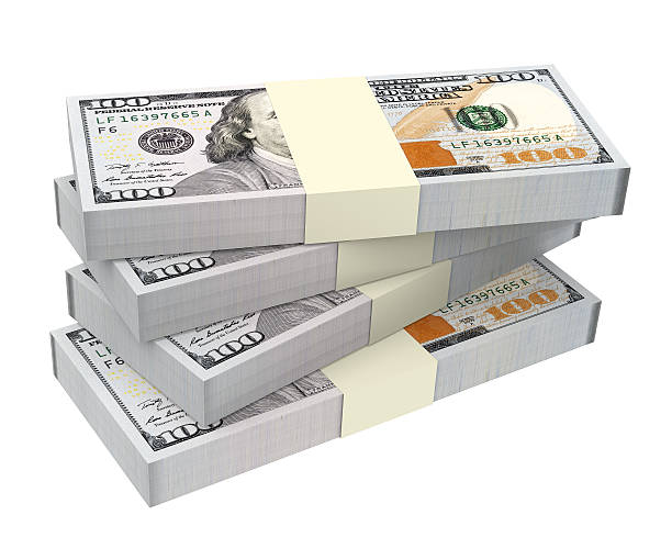 istock Dollars money isolated on white background. 478618791