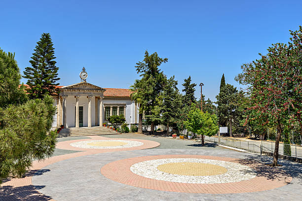 istock Town Hall in village on Cyprus 478624375