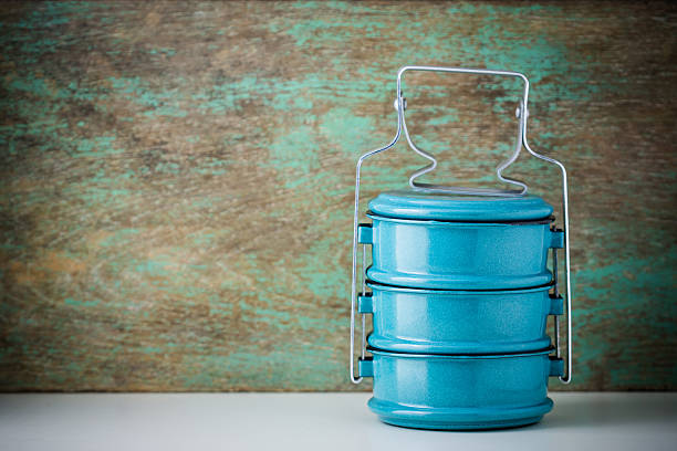 istock Metal tiffin, Thai food carrier 478627614