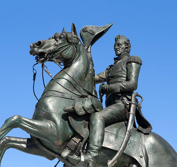 istock Statue of Andrew Jackson on horseback 478635033