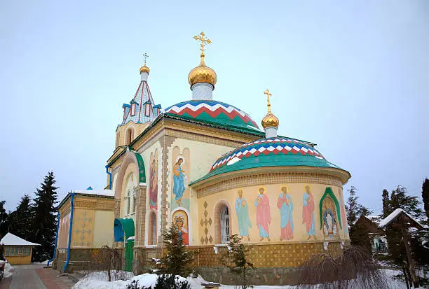 Church of St. Paraskeva Pyatnitsa in Dedilovo. Tula region, Russia