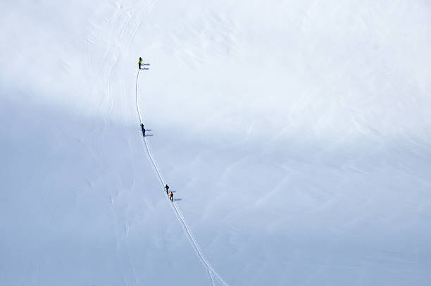 istock Skiers on the glacier in Alps 478642318