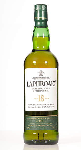 Laphroaig whisky stock photo