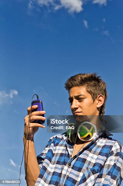 Teen With Smartphone Stock Photo - Download Image Now - 16-17 Years, Activity, Addiction