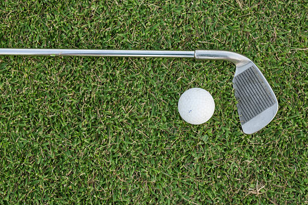 istock Golf club and ball in grass 478649270