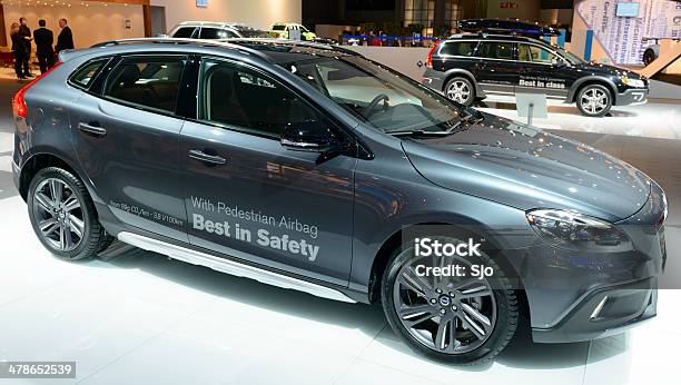Volvo V40 Stock Photo - Download Image Now - 2014, Car, Car Show