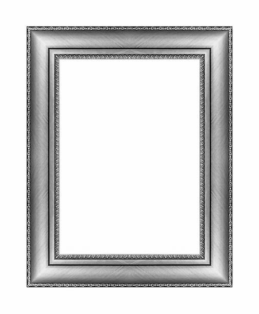istock Vintage golden frame with blank space  and clipping path 478653769