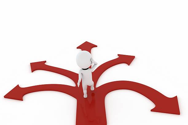 istock 3d small people making a choice on crossroads 478654640