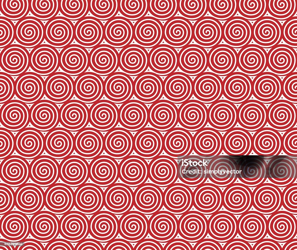 Spirles Pattern Spiral Shaped Pattern Stock Illustration - Download Image Now - 2015 ...
