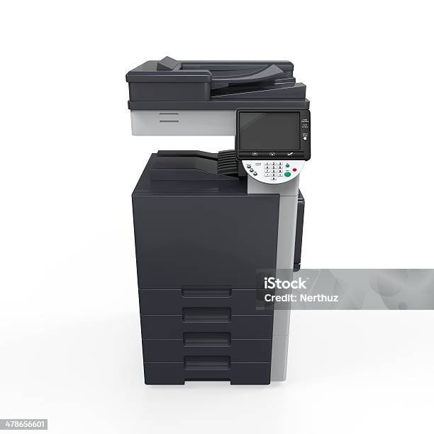 Office Multifunction Printer Stock Photo - Download Image Now - Cut Out, Office, Photocopier