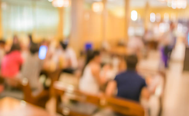 istock Coffee shop blur background with bokeh image. 478668482