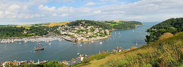 istock PANORAMIC OF KINGSWEAR - DARTMOUTH 478672207