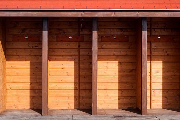 istock Cloakroom on the beach 478672899