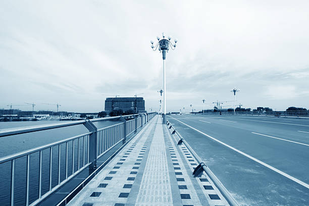 istock highway bridge metallic baluster and building 478672915