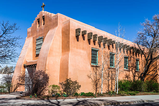 istock First Presbyterian Church, Santa Fe, New Mexico 478676190
