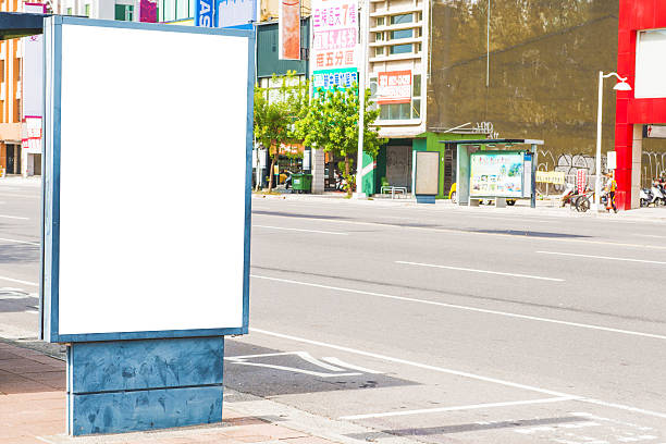 istock Blank billboard located in Kaohaiung ,Taiwan 478680954