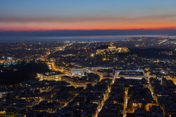 istock Athens skyline aerial view in the afternoon 478694383
