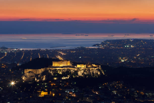 istock The Parthenon aerial view in the afternoon 478694645