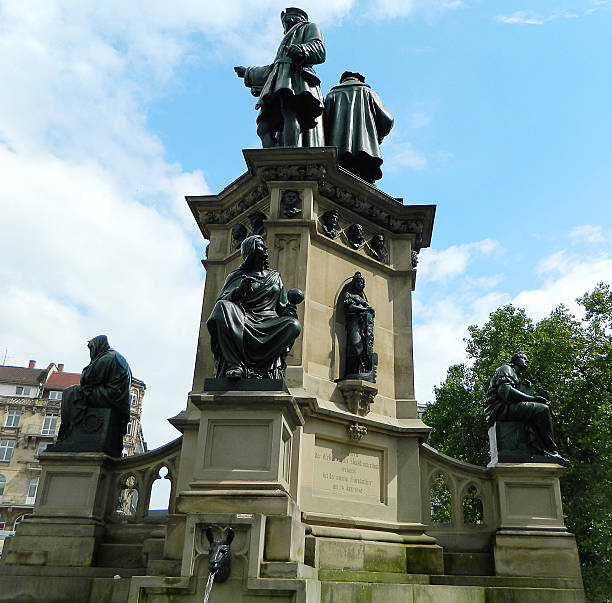 istock statue of Johannes Gutenberg 478695597