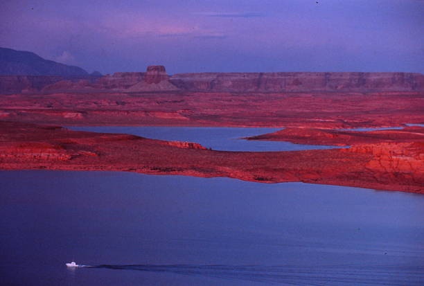 LAKE  POWELL  ARIZONA  SUNSET   -  1982