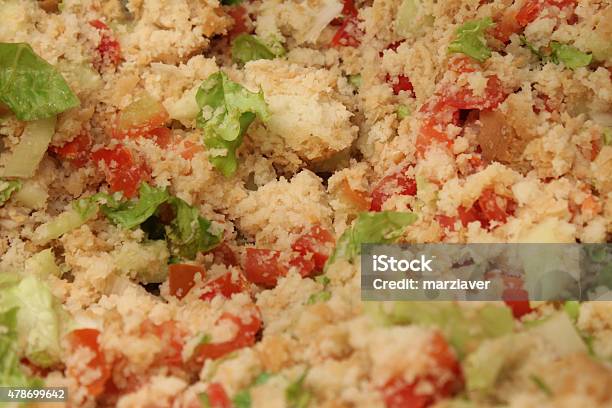 Panzanella Stock Photo - Download Image Now - 2015, Appetizer, Basil