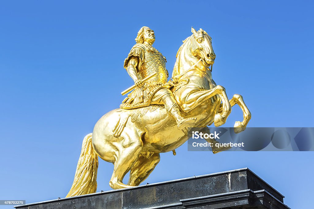 Golden Fahrer in Dresden - Lizenzfrei Ritter Stock-Foto