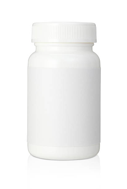 맹검액 약품 병 - medicine pill bottle healthcare and medicine studio shot 뉴스 사진 이미지