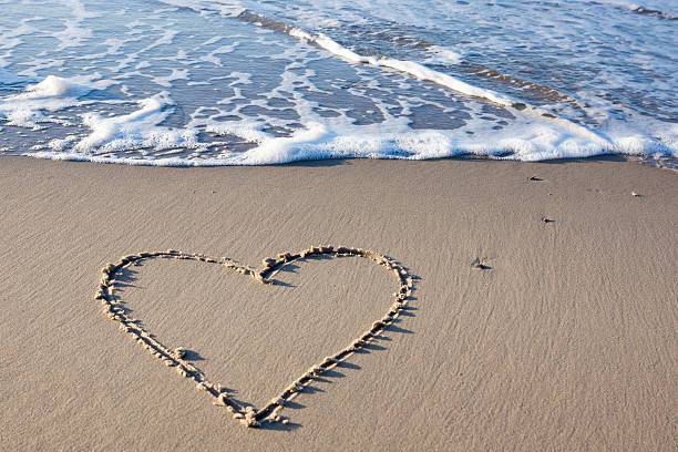 istock Germany, Northsea, heart in sand at beach 478709114