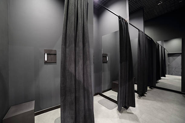 istock interior of dressing room at cloth store 478714722