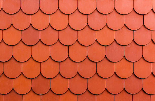 istock Seamless orange roof  tile texture background. 478716831