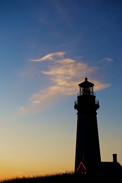 Faro di Yaquina Head - foto stock