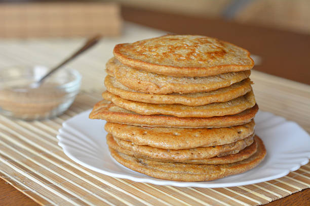 istock Stack of sweet pancakes with cinnamon sugar 478718408