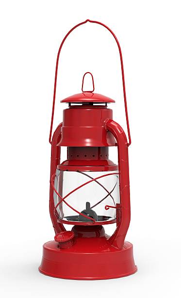 istock red oil lamp isolated on a white background 478719840