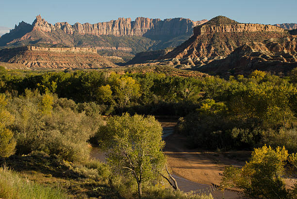 Virgin River Valley and Eagle Crags Rockville Utah