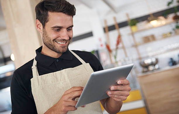 istock Running an efficient business with the help of technology 478735226