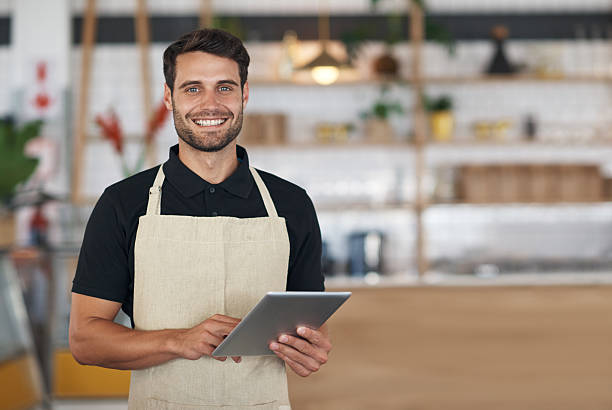 istock Running a successful coffee shop with the help of technology 478735228