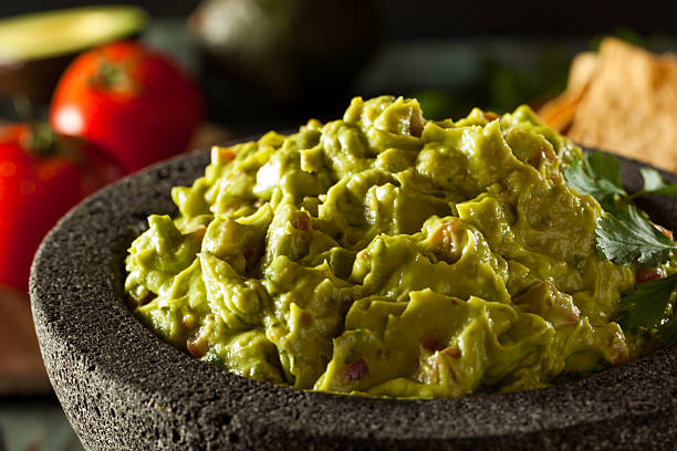 istock Homemade Fresh Guacamole and Chips 478735790